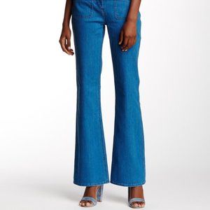 Vince Camuto Jeans - Vince Camuto flared jeans with front patch pockets Vince Camuto Jeans - Vince Camuto flared jeans with front patch pockets